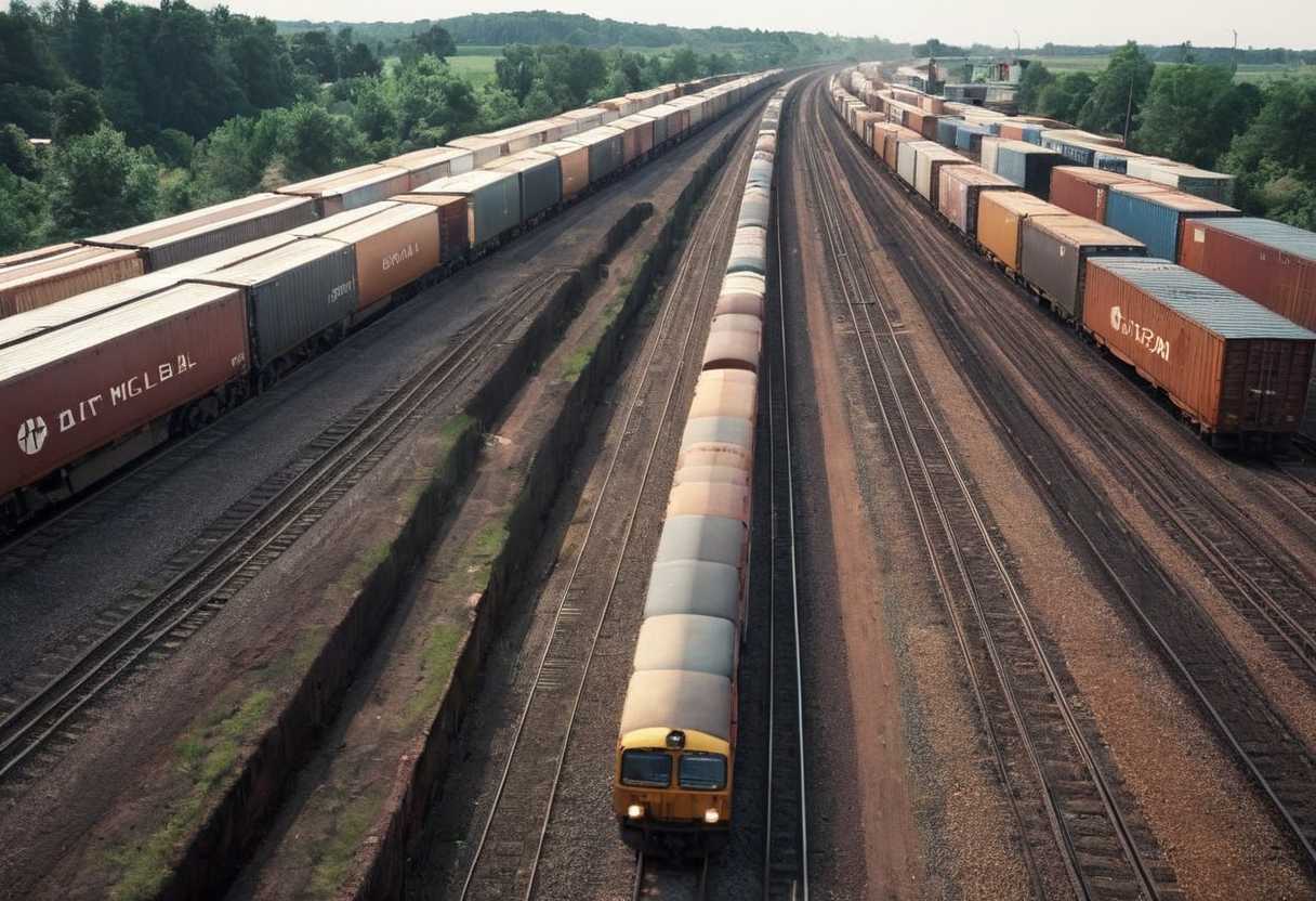 Construire un réseau efficace en tant que transporteur ferroviaire de marchandise